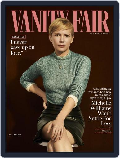 Vanity Fair September 1st, 2018 Digital Back Issue Cover