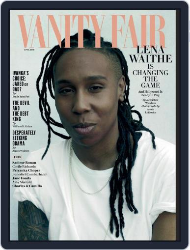 Vanity Fair April 1st, 2018 Digital Back Issue Cover