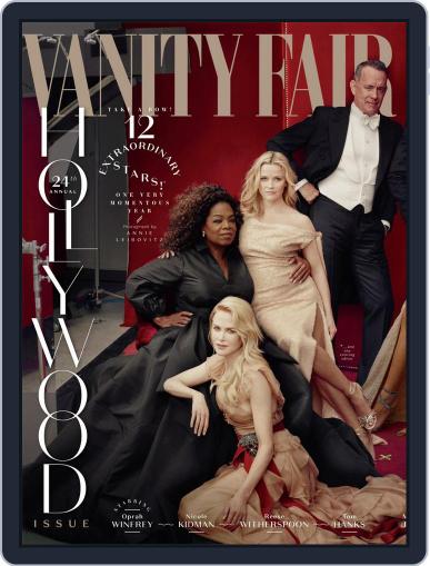 Vanity Fair February 2nd, 2018 Digital Back Issue Cover