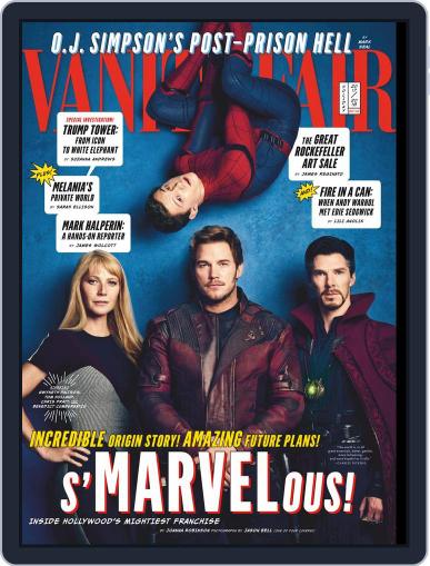 Vanity Fair January 1st, 2018 Digital Back Issue Cover