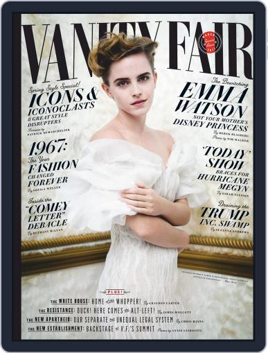Vanity Fair March 1st, 2017 Digital Back Issue Cover