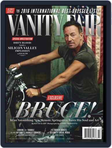 Vanity Fair October 1st, 2016 Digital Back Issue Cover