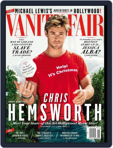 Vanity Fair December 1st, 2015 Digital Back Issue Cover
