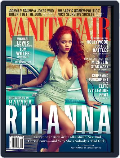 Vanity Fair November 1st, 2015 Digital Back Issue Cover