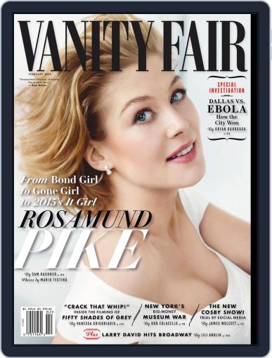 Vanity Fair February 1st, 2015 Digital Back Issue Cover
