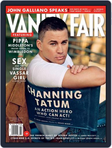 Vanity Fair July 1st, 2013 Digital Back Issue Cover