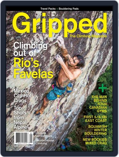 Gripped: The Climbing February 1st, 2017 Digital Back Issue Cover