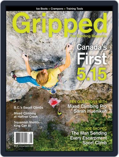 Gripped: The Climbing October 1st, 2016 Digital Back Issue Cover