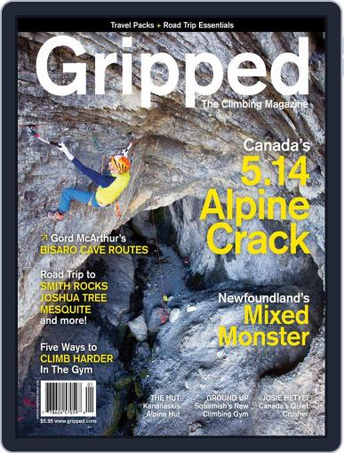 Gripped: The Climbing February 1st, 2016 Digital Back Issue Cover