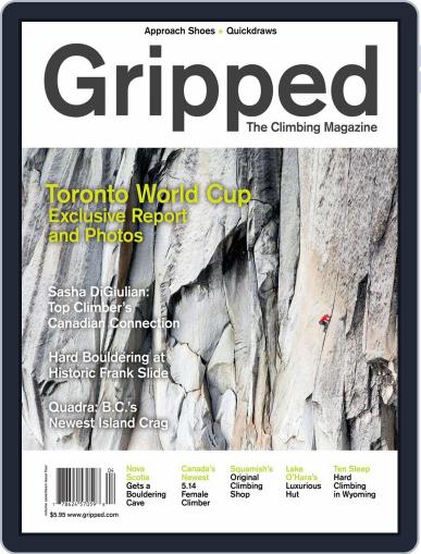 Gripped: The Climbing August 1st, 2015 Digital Back Issue Cover