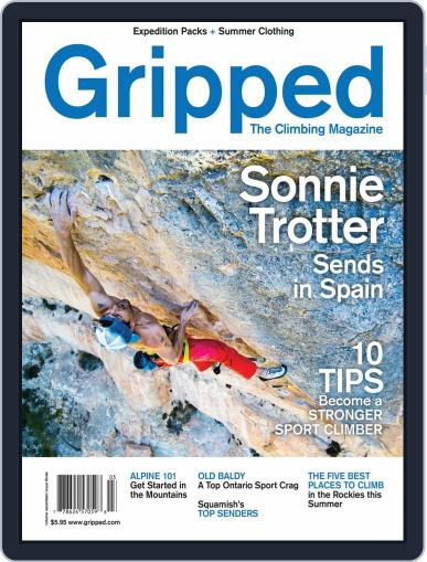 Gripped: The Climbing May 29th, 2015 Digital Back Issue Cover
