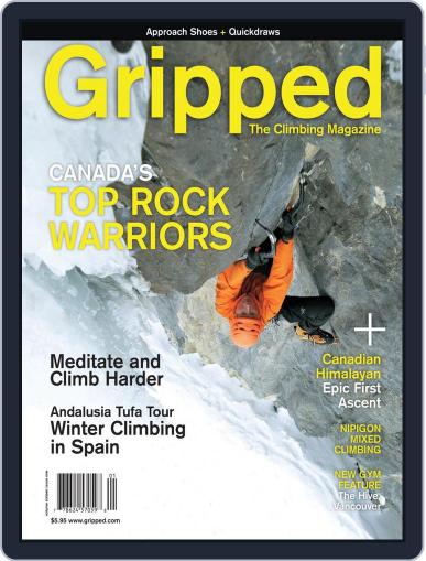Gripped: The Climbing January 31st, 2014 Digital Back Issue Cover