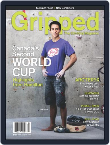 Gripped: The Climbing August 6th, 2013 Digital Back Issue Cover