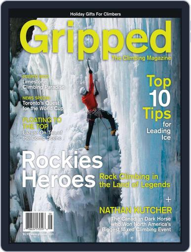 Gripped: The Climbing February 12th, 2013 Digital Back Issue Cover