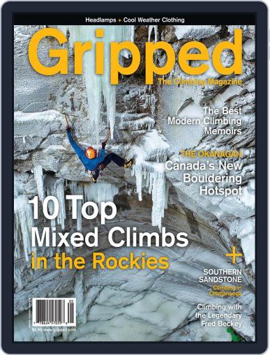 Gripped: The Climbing October 15th, 2012 Digital Back Issue Cover