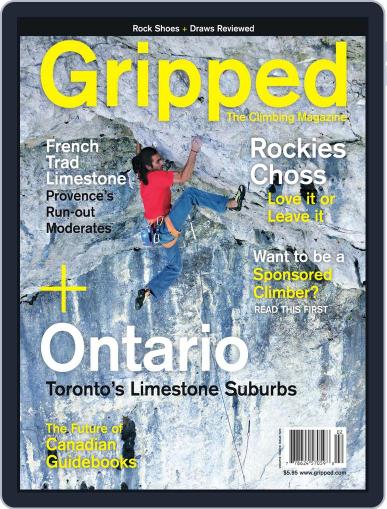 Gripped: The Climbing April 14th, 2010 Digital Back Issue Cover