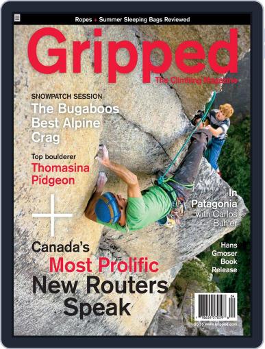 Gripped: The Climbing August 1st, 2009 Digital Back Issue Cover