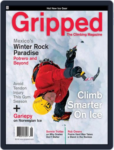 Gripped: The Climbing December 1st, 2008 Digital Back Issue Cover