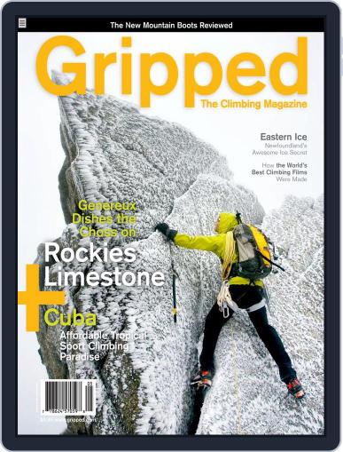 Gripped: The Climbing October 9th, 2008 Digital Back Issue Cover