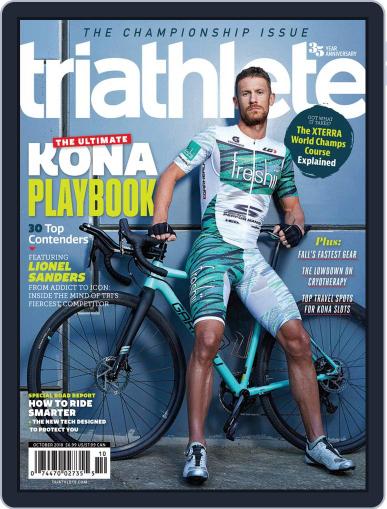 Triathlete October 1st, 2018 Digital Back Issue Cover