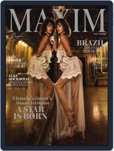Maxim March 1st, 2018 Digital Back Issue Cover