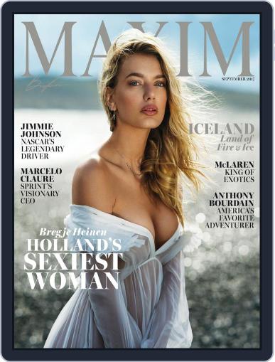 Maxim September 1st, 2017 Digital Back Issue Cover