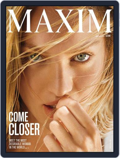Maxim March 1st, 2015 Digital Back Issue Cover