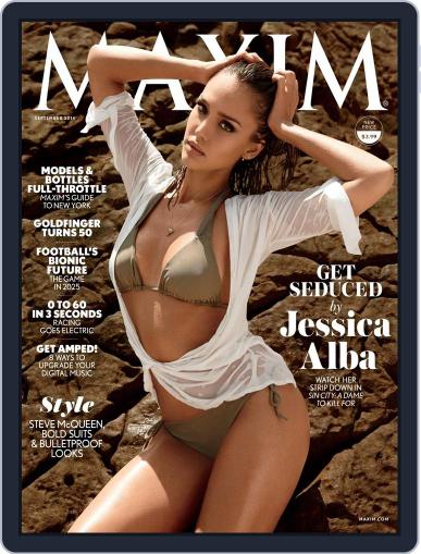 Maxim September 1st, 2014 Digital Back Issue Cover