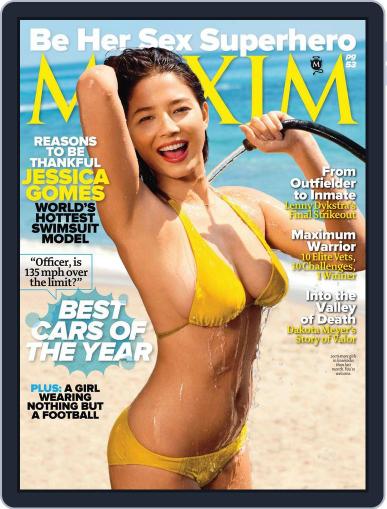 Maxim October 7th, 2011 Digital Back Issue Cover