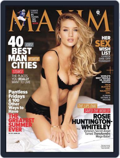 Maxim June 10th, 2011 Digital Back Issue Cover