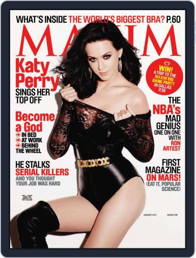 Maxim December 20th, 2010 Digital Back Issue Cover