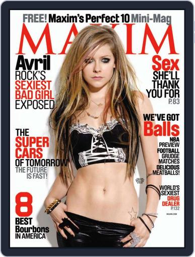 Maxim October 21st, 2010 Digital Back Issue Cover