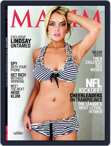 Maxim August 17th, 2010 Digital Back Issue Cover