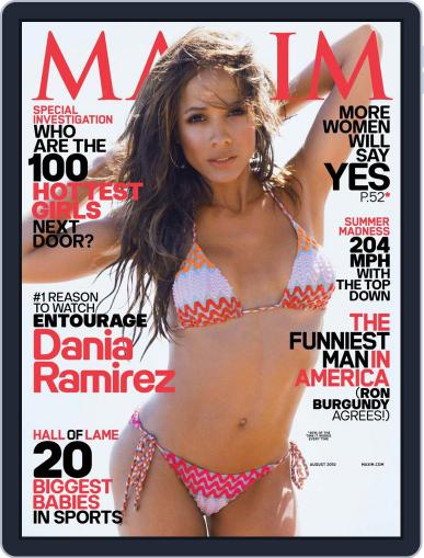 Maxim July 16th, 2010 Digital Back Issue Cover