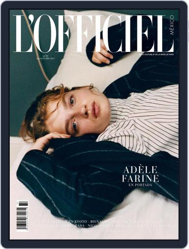 L'Officiel Mexico October 1st, 2017 Digital Back Issue Cover