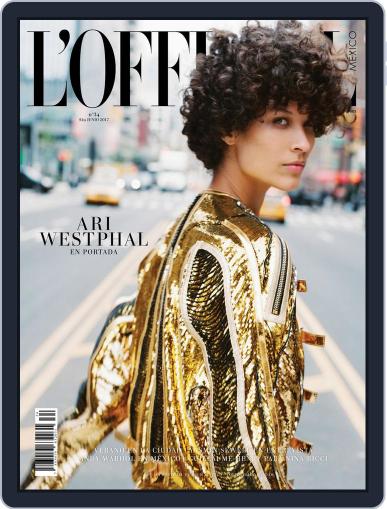 L'Officiel Mexico June 1st, 2017 Digital Back Issue Cover