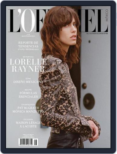 L'Officiel Mexico August 30th, 2015 Digital Back Issue Cover
