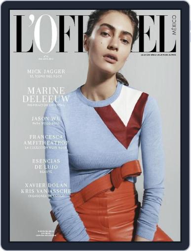 L'Officiel Mexico March 26th, 2015 Digital Back Issue Cover