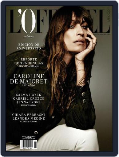 L'Officiel Mexico March 5th, 2015 Digital Back Issue Cover