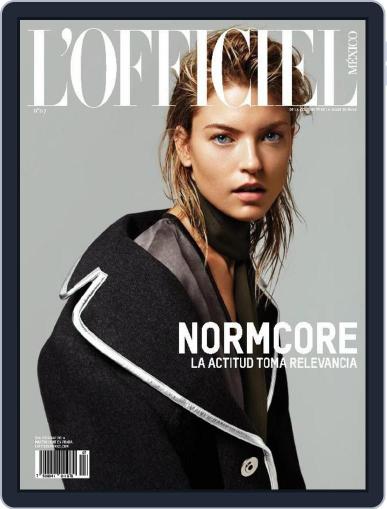 L'Officiel Mexico October 1st, 2014 Digital Back Issue Cover
