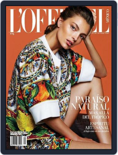 L'Officiel Mexico June 30th, 2014 Digital Back Issue Cover
