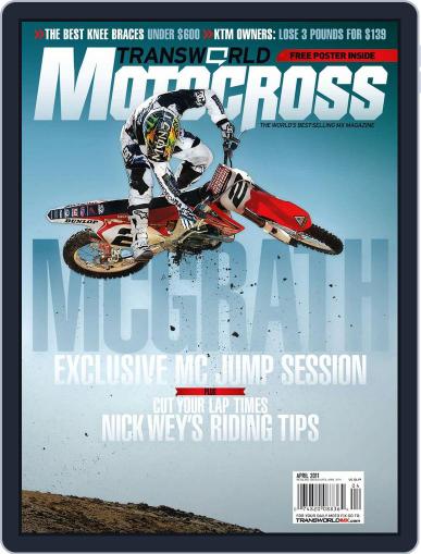 Transworld Motocross March 22nd, 2011 Digital Back Issue Cover