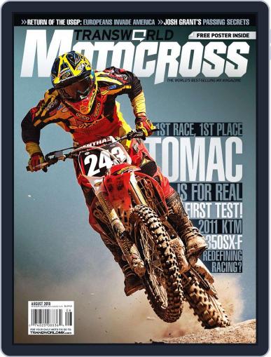 Transworld Motocross July 10th, 2010 Digital Back Issue Cover