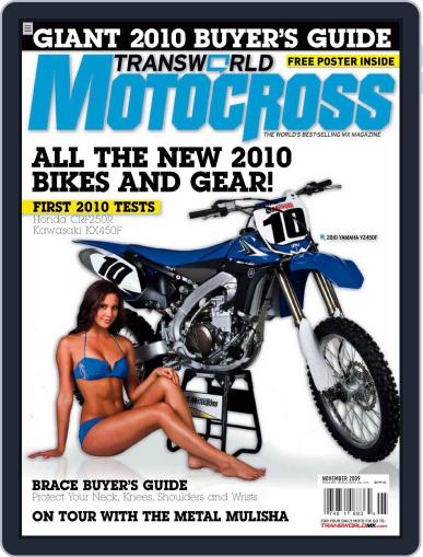 Transworld Motocross October 3rd, 2009 Digital Back Issue Cover