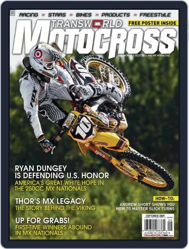 Transworld Motocross August 3rd, 2009 Digital Back Issue Cover