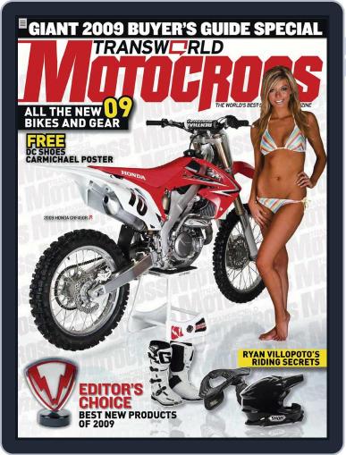 Transworld Motocross September 22nd, 2008 Digital Back Issue Cover