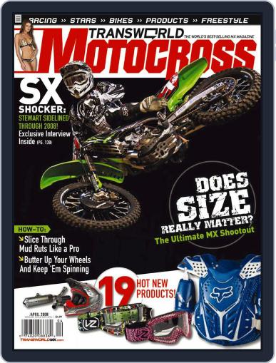 Transworld Motocross February 23rd, 2008 Digital Back Issue Cover