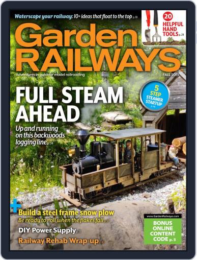 Garden Railways August 1st, 2019 Digital Back Issue Cover