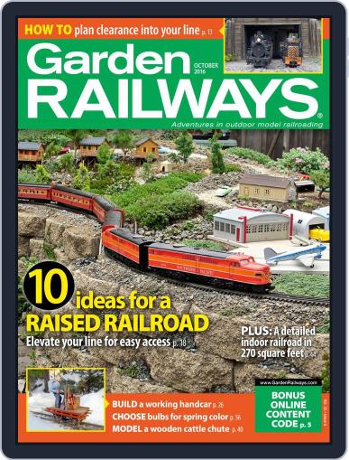 Garden Railways (Digital) September 30th, 2016 Issue Cover