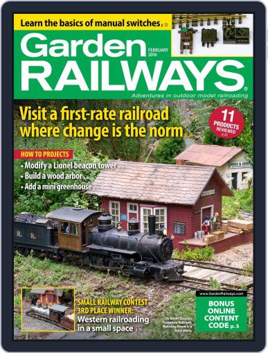 Garden Railways (Digital) December 25th, 2015 Issue Cover